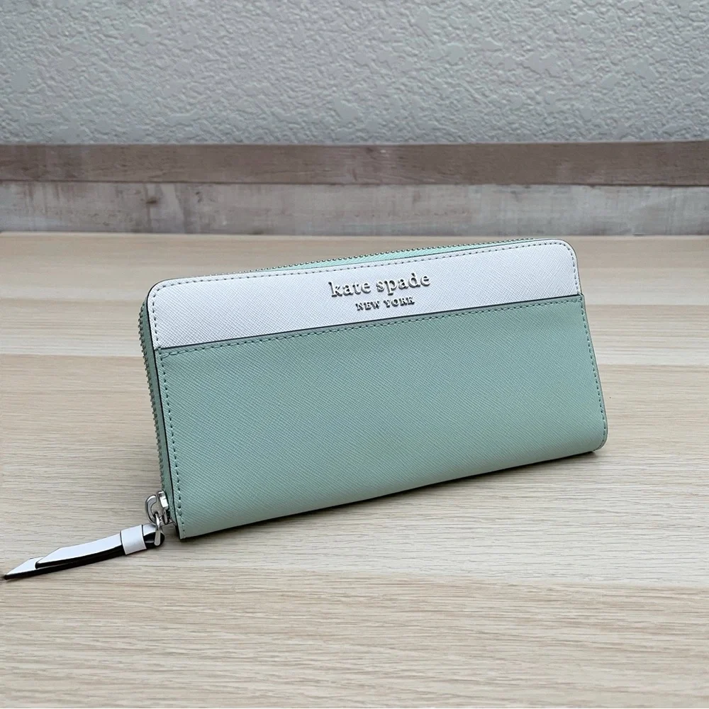 Kate Spade Patterson Drive Dome Satchel and Cameron Continental Wallet Mint Set - Picture 12 of 16